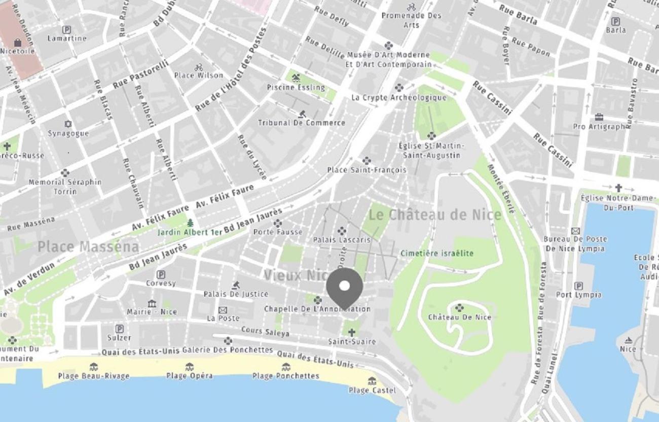 Aparthotel Riviera: Spacious 3-Bedroom with Sea View in Old Town Nice Exterior photo